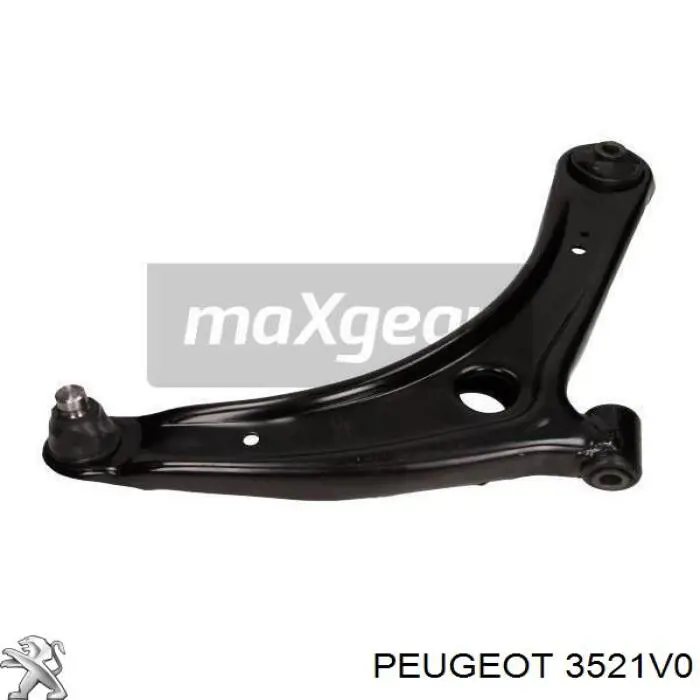 Важіль передньої підвіски нижній, правий Peugeot/Citroen 3521V0 ціна, від 30.79 USD