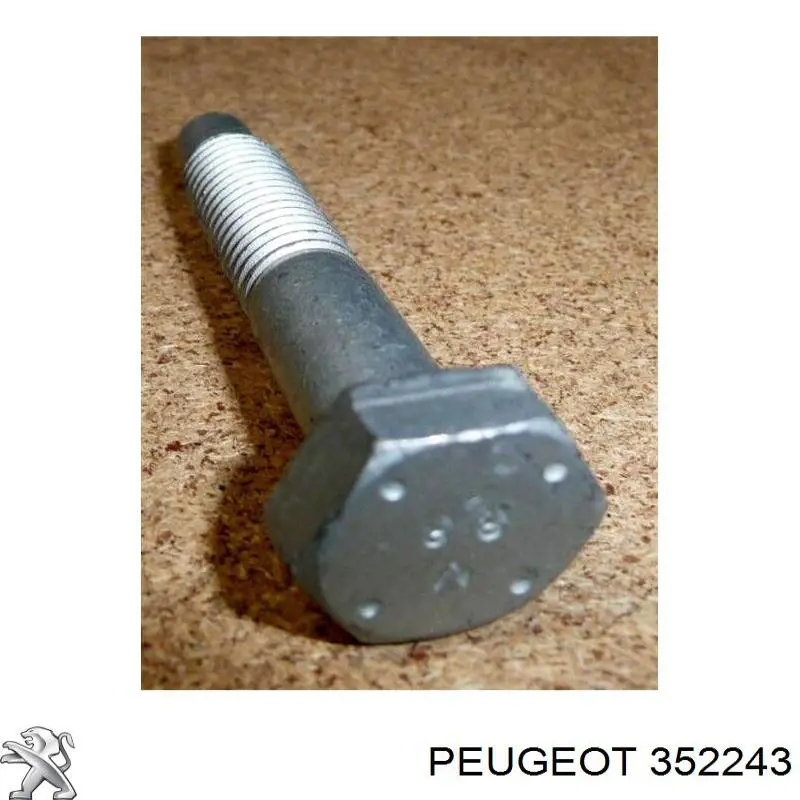 Купити 352243 Peugeot/Citroen Болт кріплення передньої кульової опори до цапфи