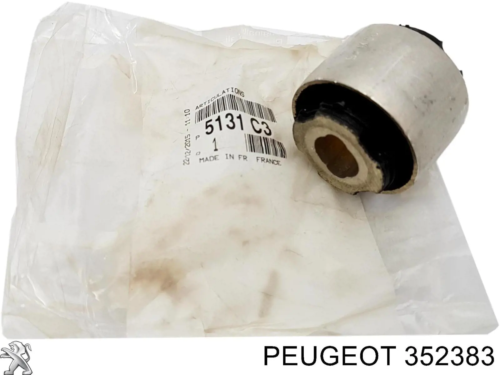 Сайлентблок переднього важеля 352383 Peugeot/Citroen