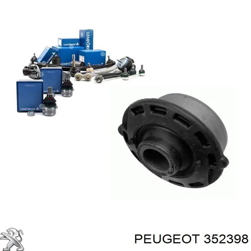 С/блок нижнього важеля Peugeot/Citroen 352398