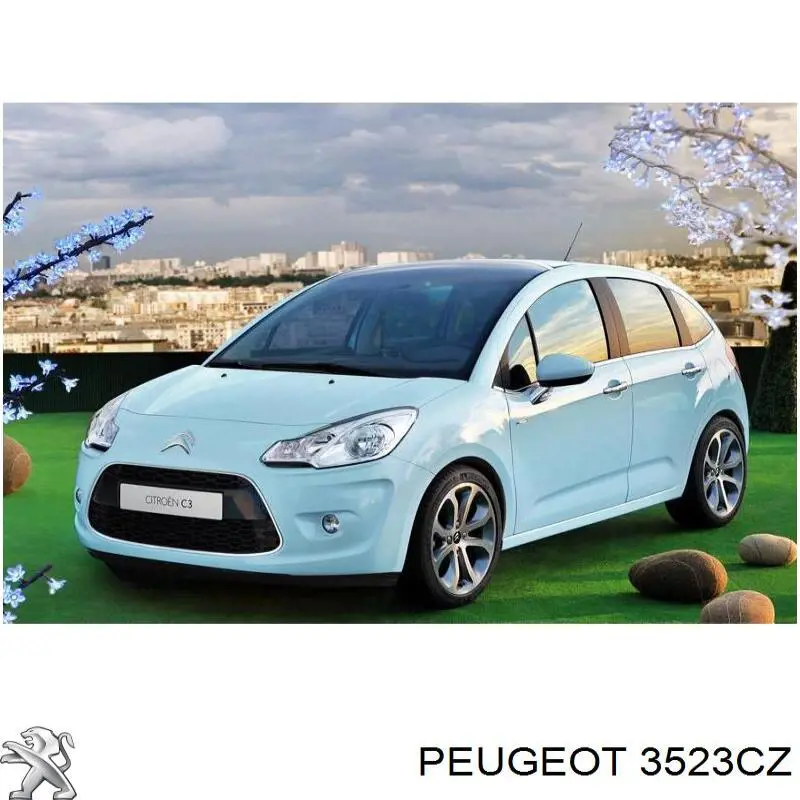 Сайлентблок переднього важеля 3523CZ Peugeot/Citroen