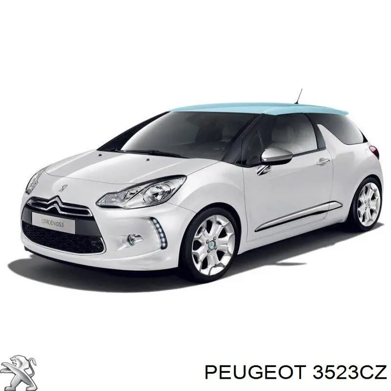 3523CZ Peugeot/Citroen Сайлентблок переднього нижнього важеля