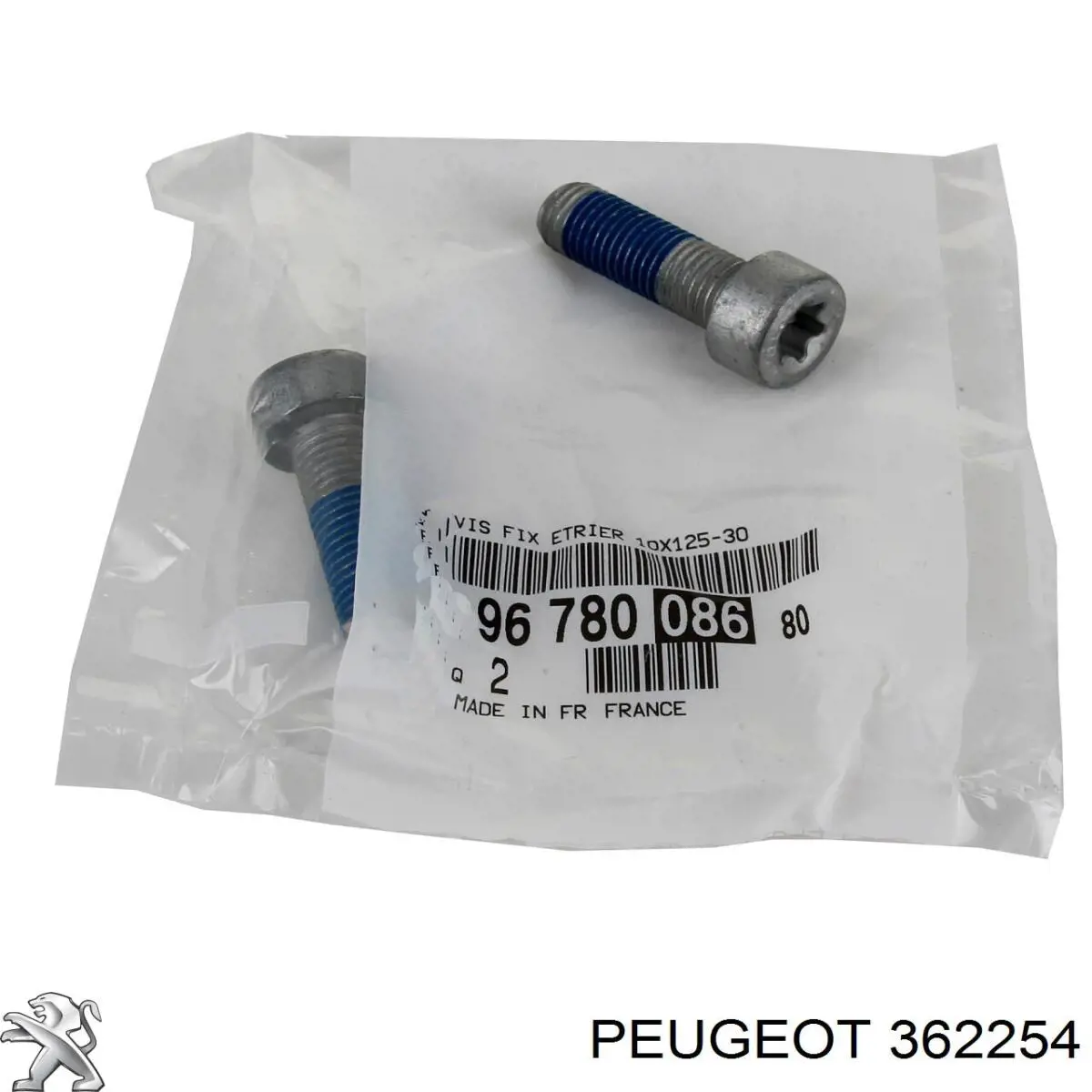 Болт/гайка кріплення 362254 Peugeot/Citroen