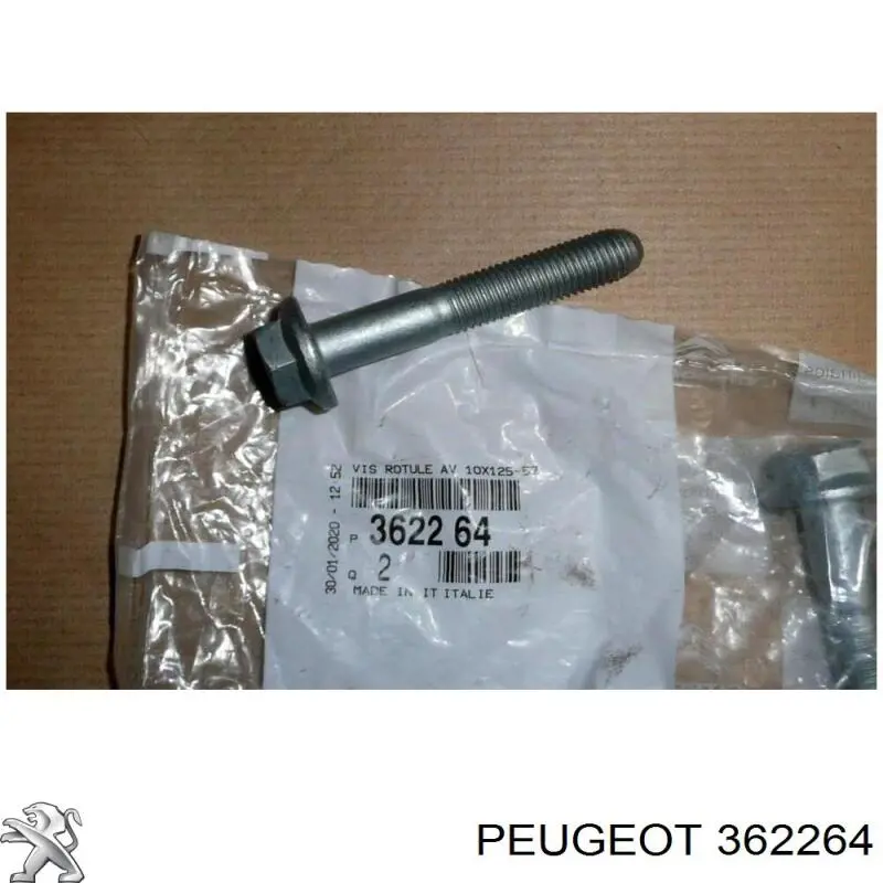Болт кріплення передньої кульової опори до цапфи Peugeot/Citroen 362264 ціна, від 1.83 USD
