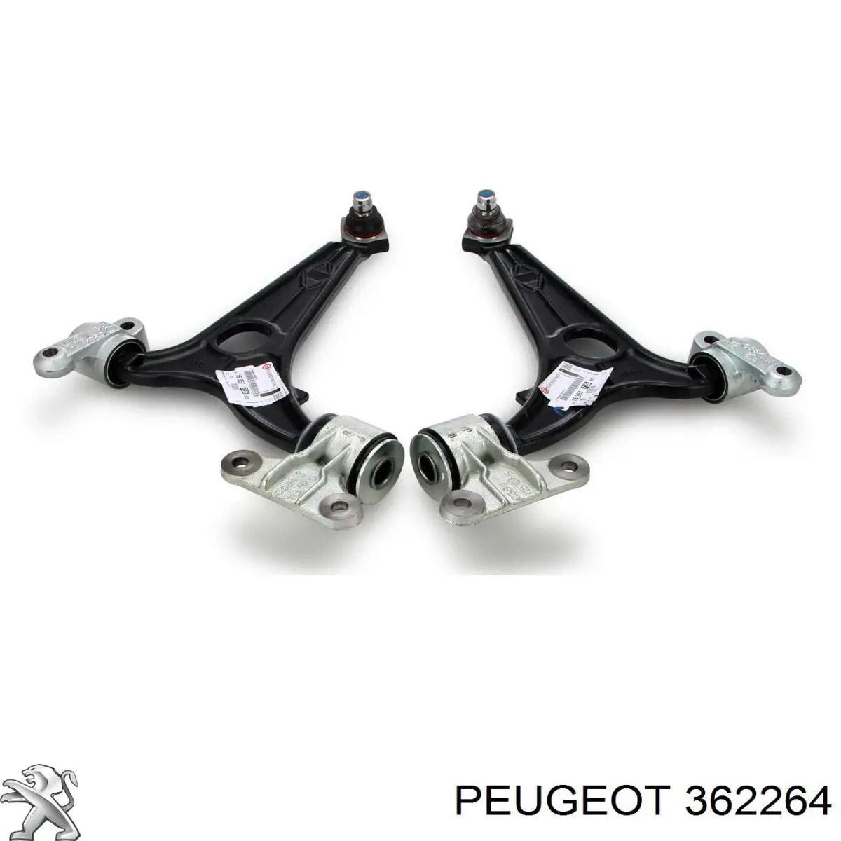 Болт кріплення передньої кульової опори до цапфи Peugeot/Citroen 362264