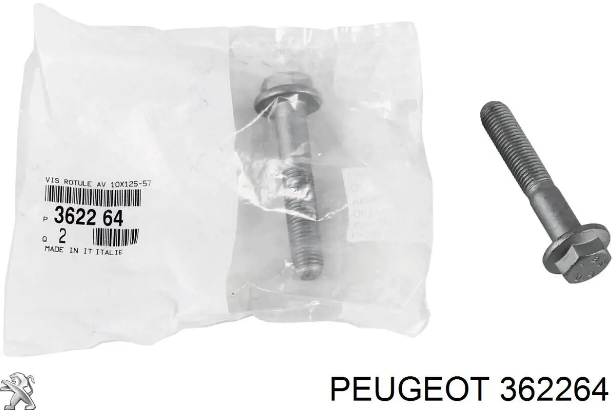362264 Peugeot/Citroen болт кріплення передньої кульової опори до цапфи