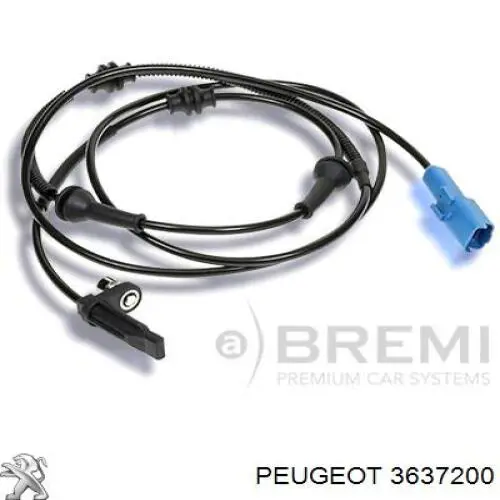 Датчик ABS передній Peugeot/Citroen 3637200 ціна, від 18.30 USD