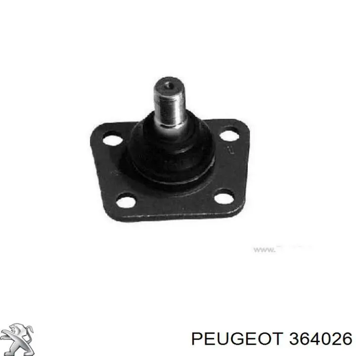 Кульова опора, верхня 364026 Peugeot/Citroen