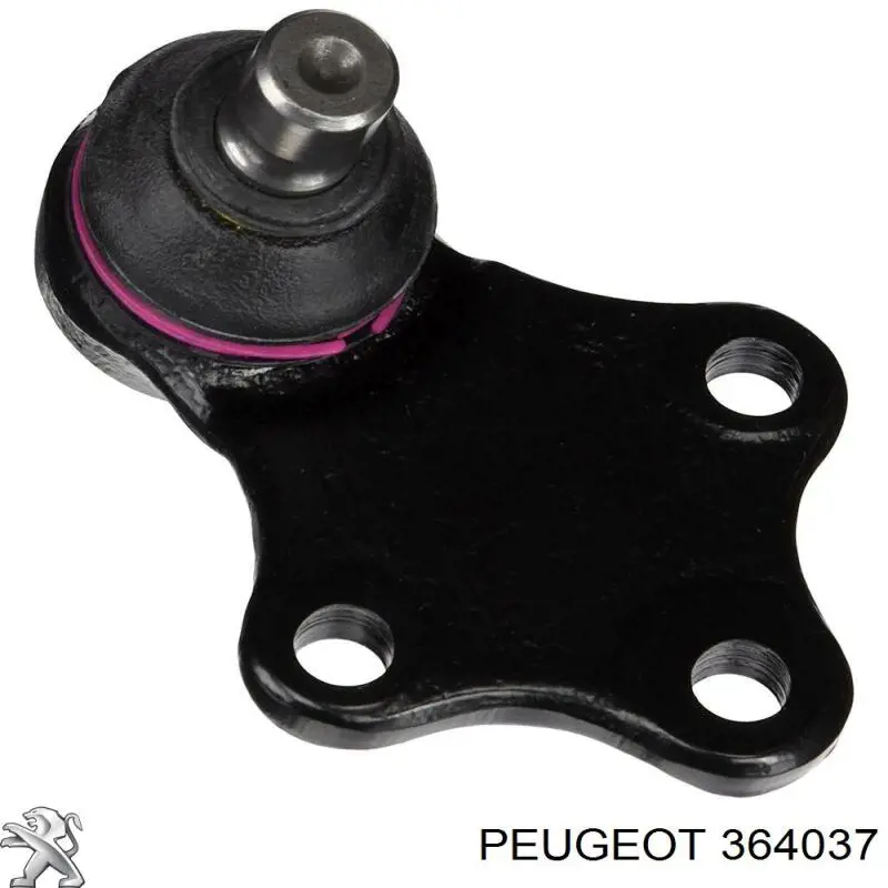Кульова опора, нижня 364037 Peugeot/Citroen