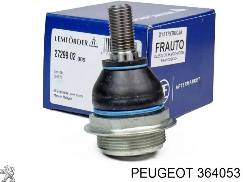 Кульова опора, нижня Peugeot/Citroen 364053