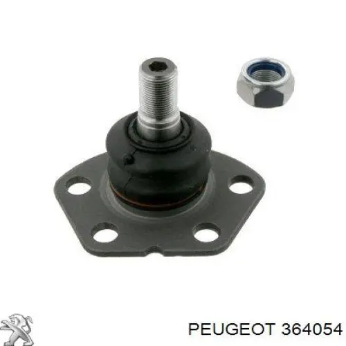 Кульова опора, нижня 364054 Peugeot/Citroen
