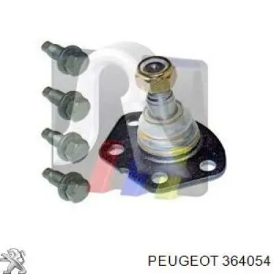 Кульова опора, нижня Peugeot/Citroen 364054