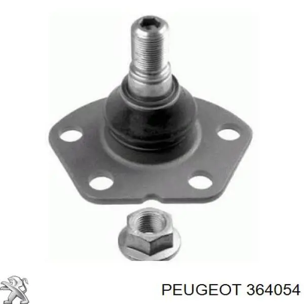 Кульова опора, нижня Peugeot/Citroen 364054 ціна, від 13.19 USD