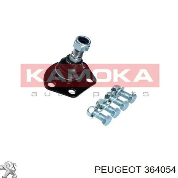 Купити 364054 Peugeot/Citroen Кульова опора, нижня