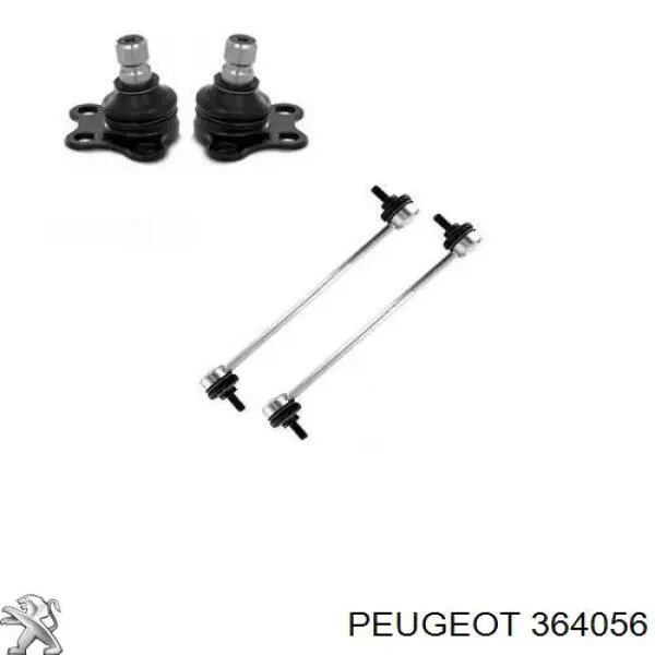 Кульова опора, нижня 364056 Peugeot/Citroen