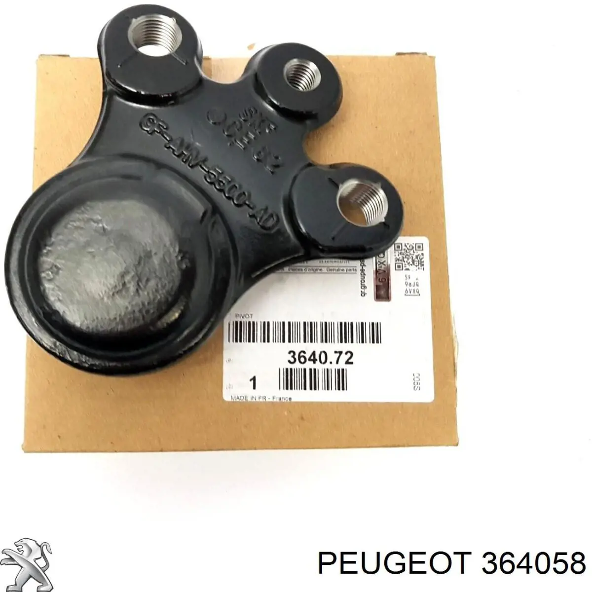 Кульова опора, нижня 364058 Peugeot/Citroen