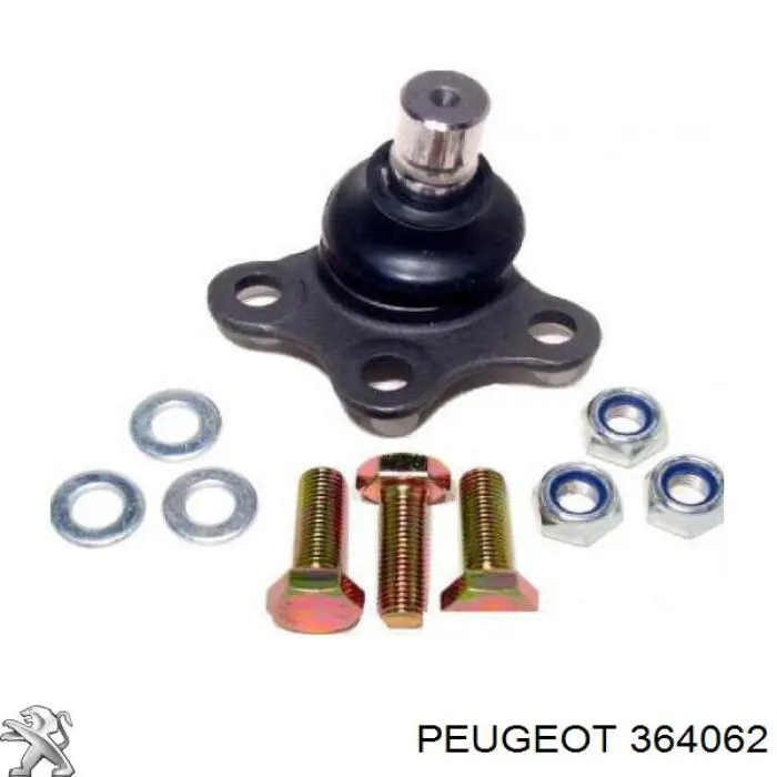 Купити 364062 Peugeot/Citroen Кульова опора, нижня