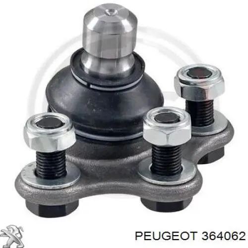 Кульова опора, нижня Peugeot/Citroen 364062 ціна, від 15.88 USD