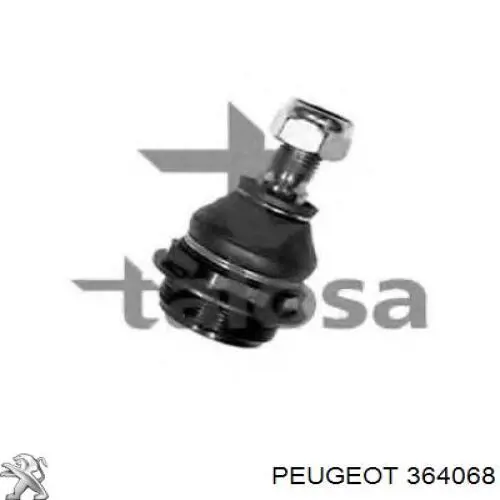 Купити 364068 Peugeot/Citroen Кульова опора, нижня