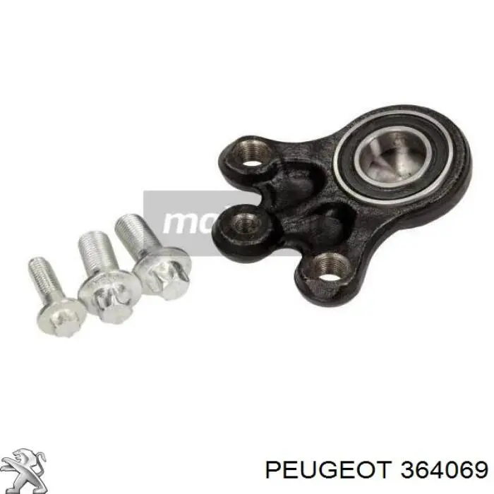 Кульова опора, нижня 364069 Peugeot/Citroen