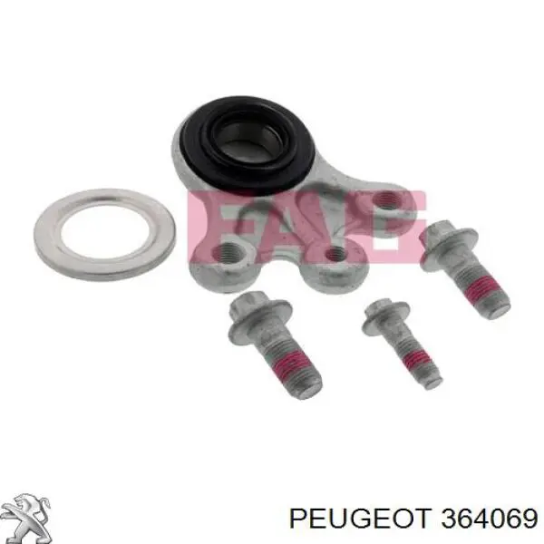 Кульова опора, нижня Peugeot/Citroen 364069
