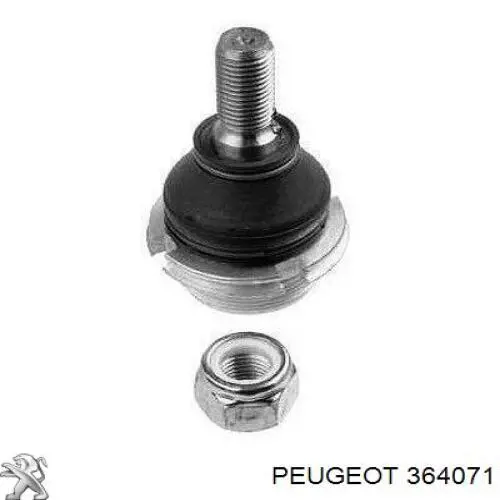 Кульова опора, нижня Peugeot/Citroen 364071 ціна, від 6.26 USD