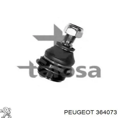 Кульова опора, нижня Peugeot/Citroen 364073 ціна, від 11.42 USD