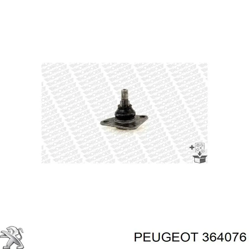 Кульова опора, нижня 364076 Peugeot/Citroen