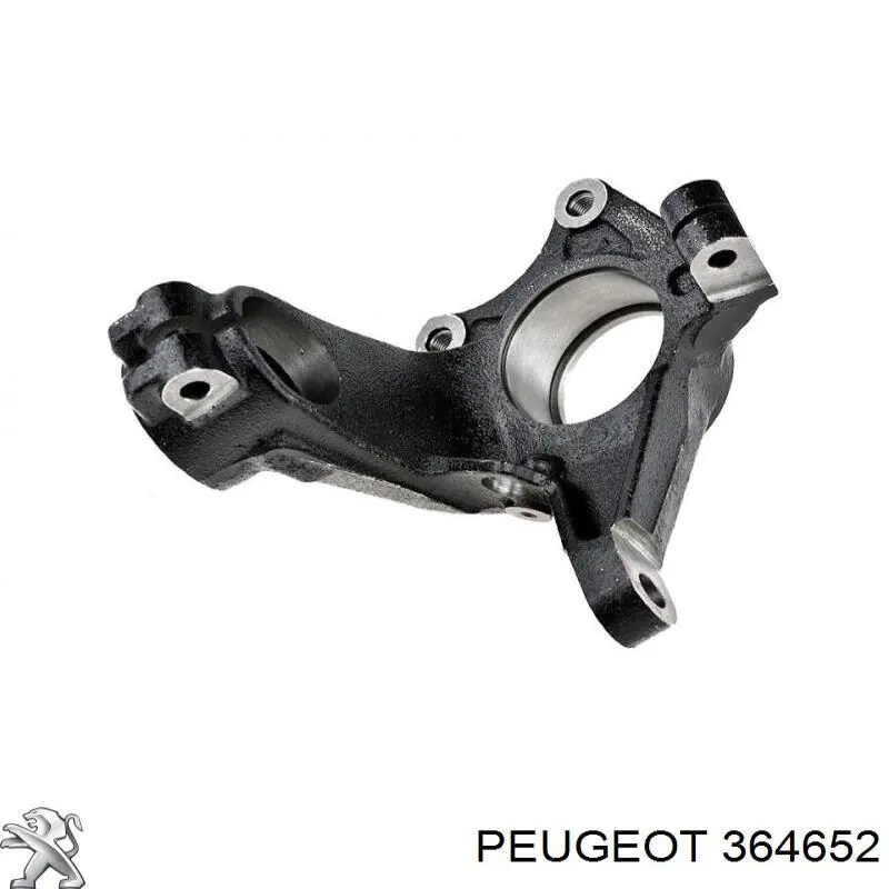 364652 Peugeot/Citroen Цапфа поворотна ліва