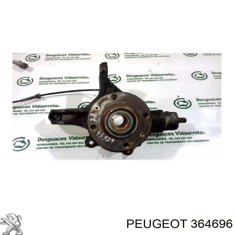 Купити 364696 Peugeot/Citroen Цапфа поворотного кулака