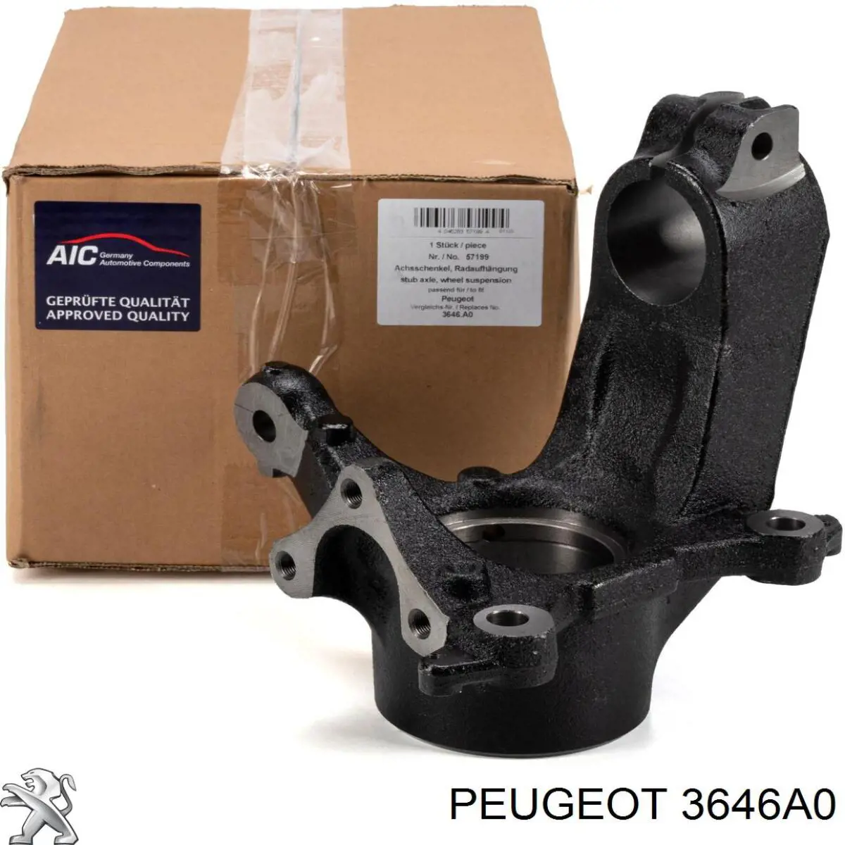 Цапфа поворотного кулака Peugeot/Citroen 3646A0 ціна, від 96.27 USD
