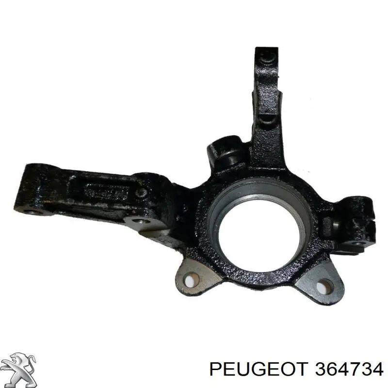 Цапфа - поворотний кулак передній, правий 364734 Peugeot/Citroen