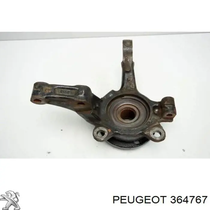 Купити 364767 Peugeot/Citroen Вісь передня і поворотні кулаки