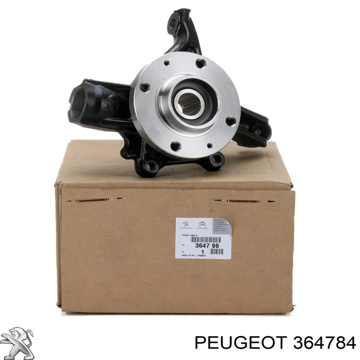 364784 Peugeot/Citroen Цапфа поворотного кулака