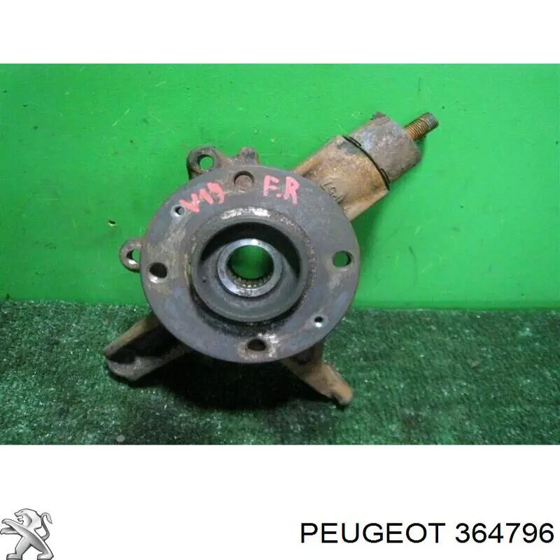 Купити 364796 Peugeot/Citroen Кулак поворотний передній правий