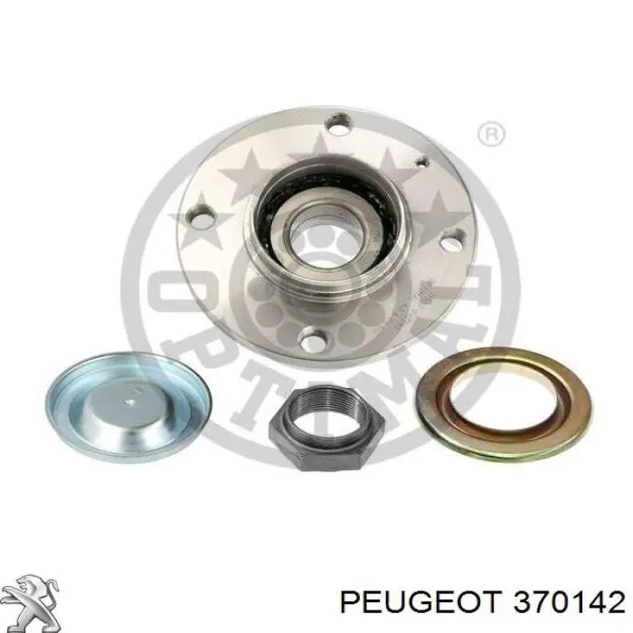 Маточини задніх коліс Peugeot/Citroen 370142 ціна, від 35.62 USD