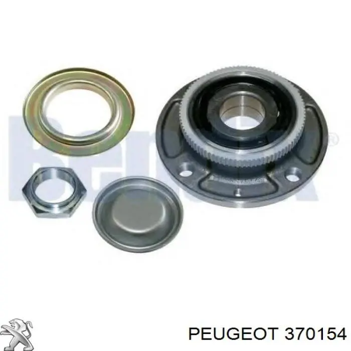 370154 Peugeot/Citroen Маточина задня