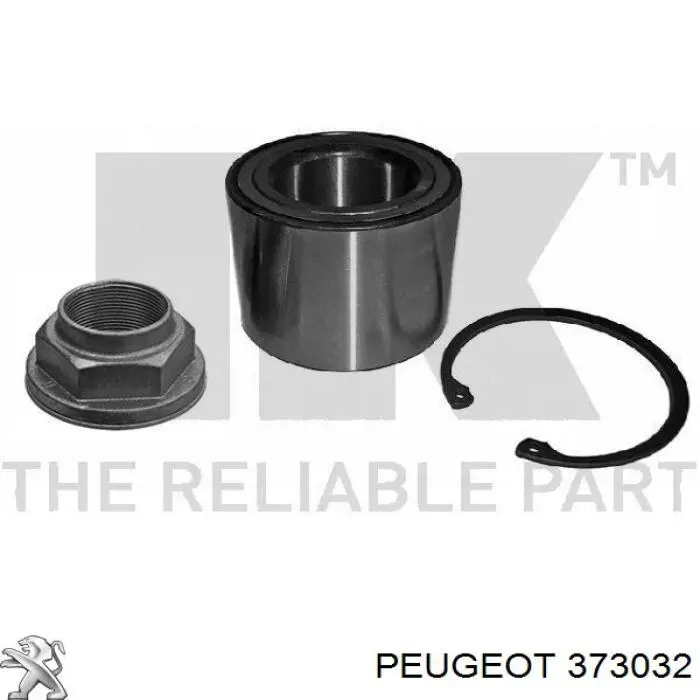 Купити 373032 Peugeot/Citroen Підшипник задньої ступиці