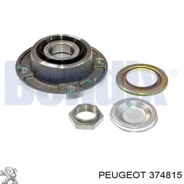 Маточини задніх коліс Peugeot/Citroen 374815 ціна, від 33.16 USD