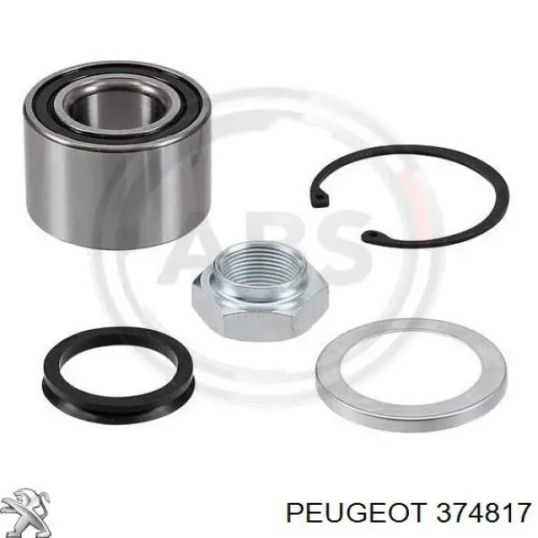 Підшипник задньої ступиці 374817 Peugeot/Citroen