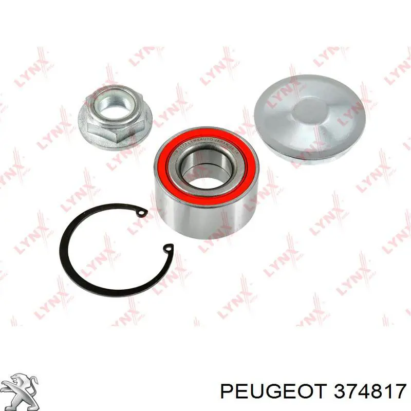 Підшипник маточини задньої Peugeot/Citroen 374817 ціна, від 12.95 USD