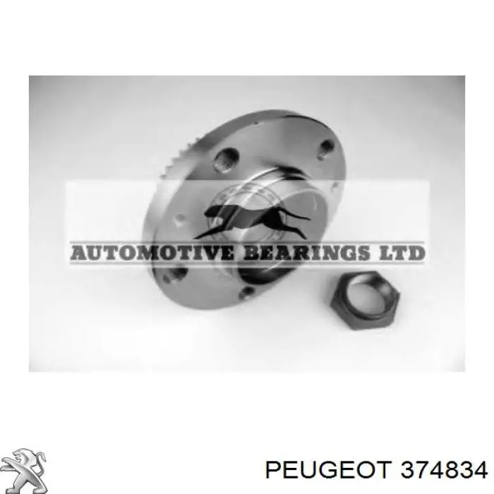 Купити 374834 Peugeot/Citroen Підшипник ступиці колеса