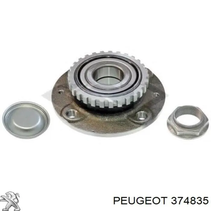 Купити 374835 Peugeot/Citroen Підшипник ступиці колеса