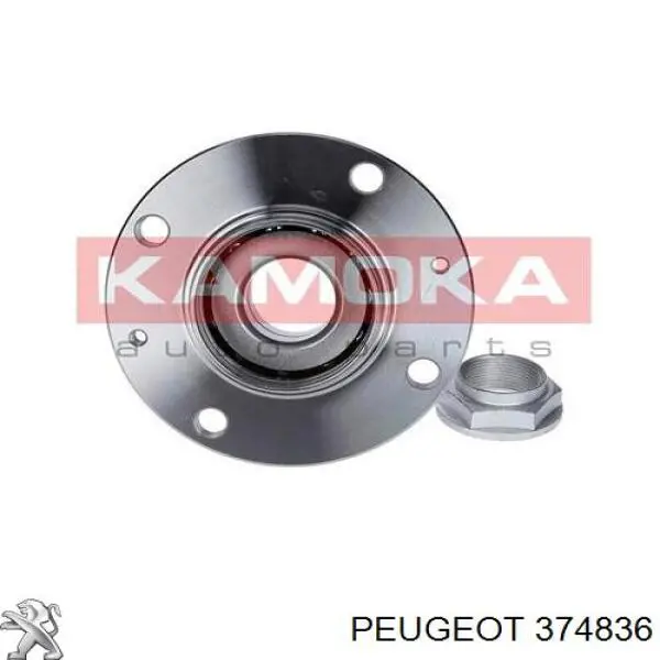 Купити 374836 Peugeot/Citroen Підшипник ступиці колеса