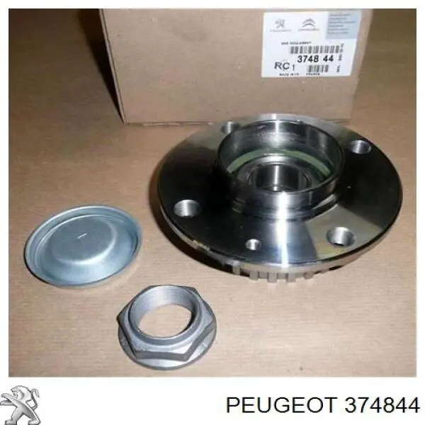 Задня маточина 374844 Peugeot/Citroen