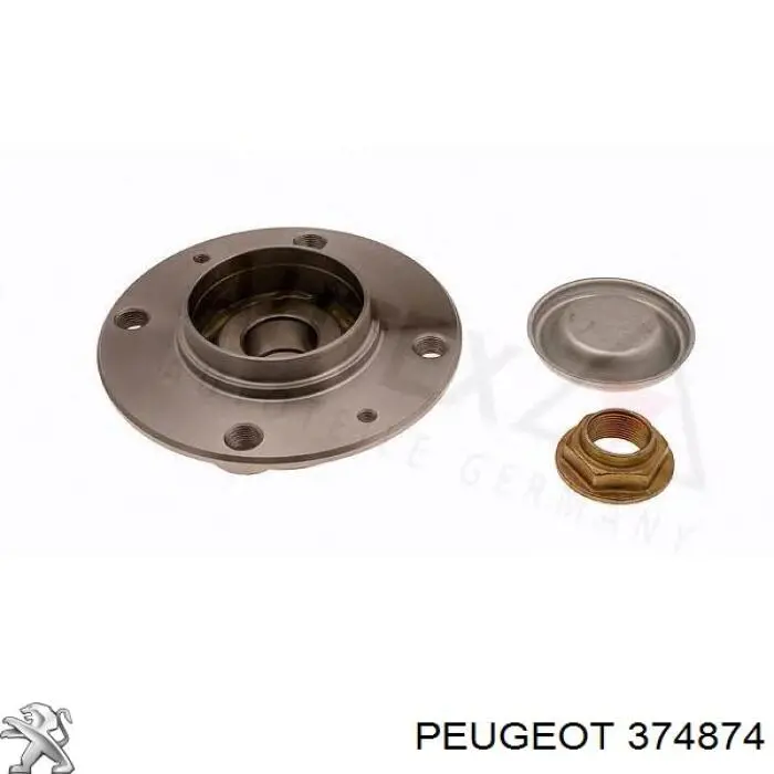 Маточини задніх коліс Peugeot/Citroen 374874 ціна, від 34.10 USD