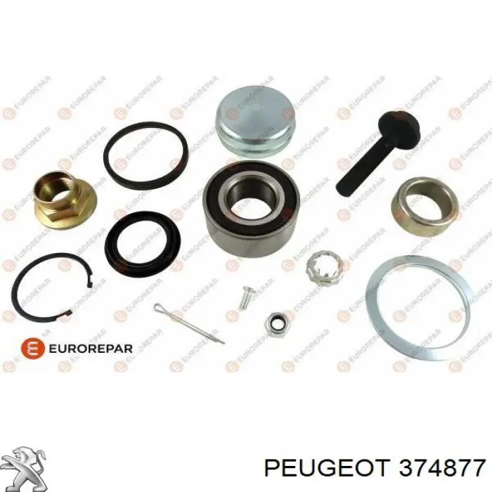 Задній підшипник Peugeot/Citroen 374877