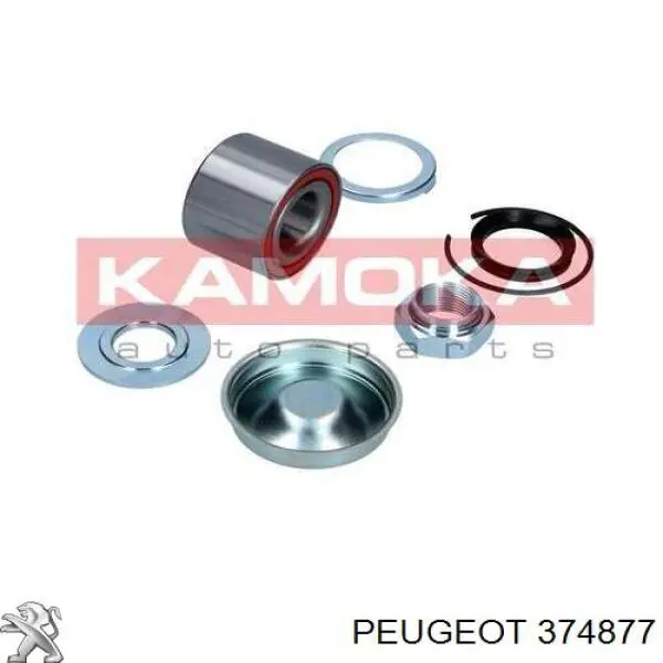 Підшипник маточини задньої Peugeot/Citroen 374877 ціна, від 18.11 USD