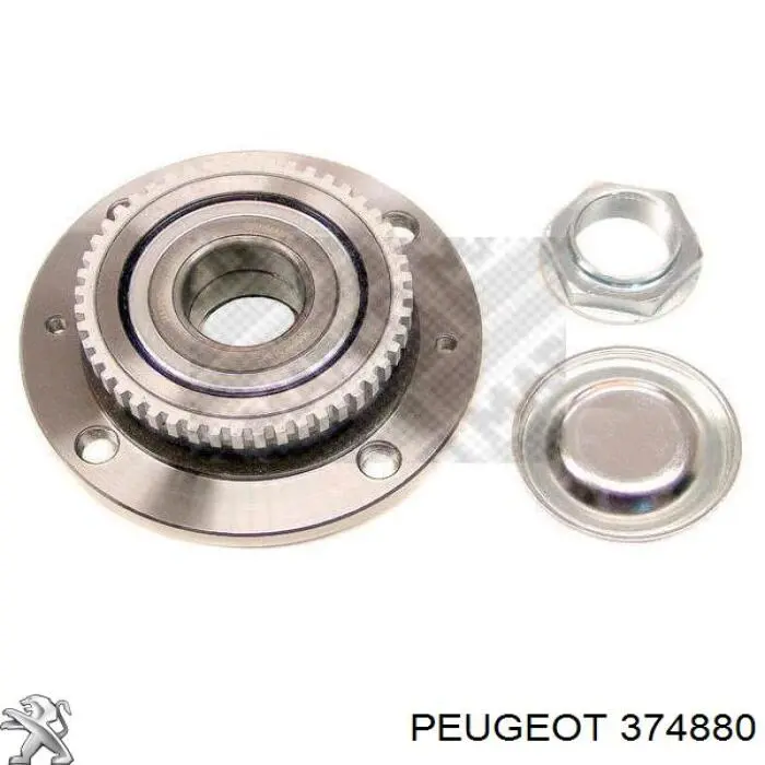 Купити 374880 Peugeot/Citroen Підшипник ступиці колеса