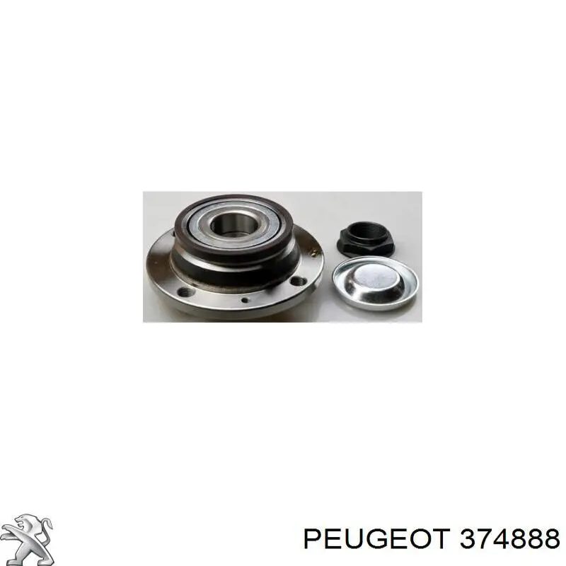 Купити 374888 Peugeot/Citroen Підшипник ступиці колеса